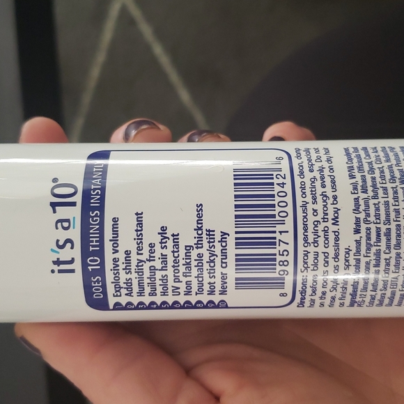 Its a 10 Miracle Blowdry Volumizer 6oz. - Picture 3 of 3